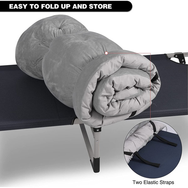 REDCAMP Velvet Camping Cot Mattress & Reviews Wayfair Canada